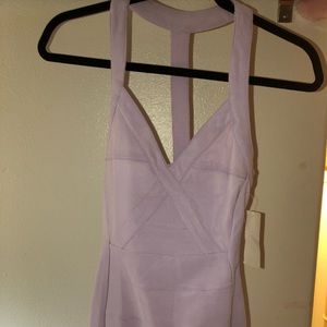 TOBI bodycon lilac dress